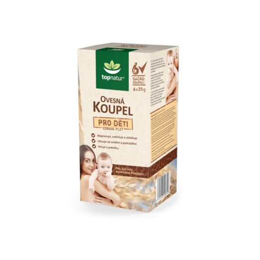 Ovesná koupel pro děti 6 x 25 g
