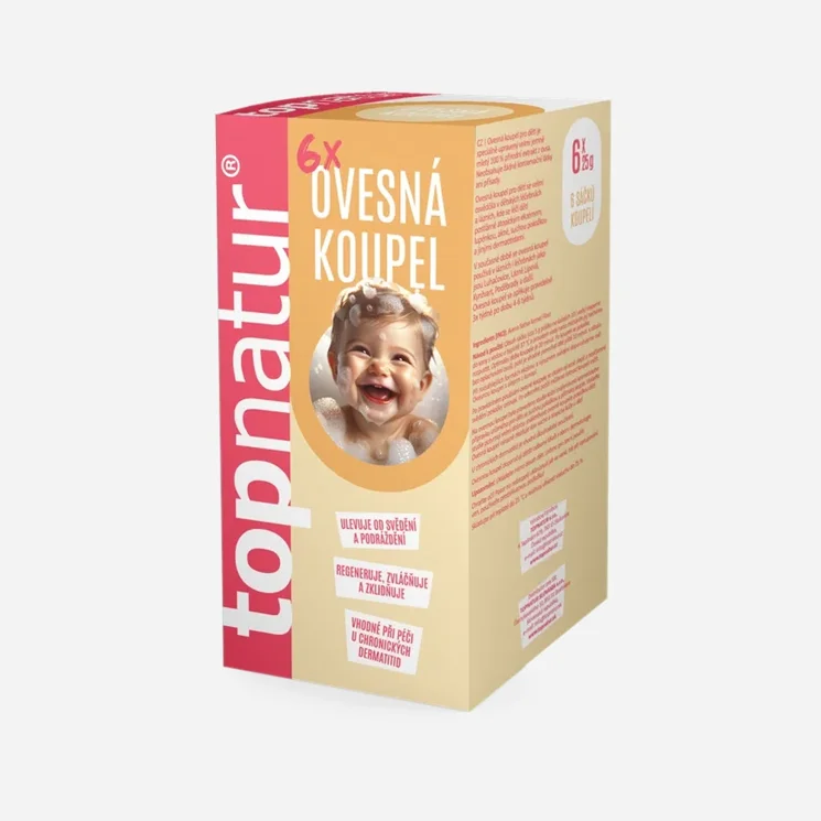 Ovesná koupel pro děti 6 x 25 g