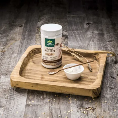 Ovesná koupel pro děti