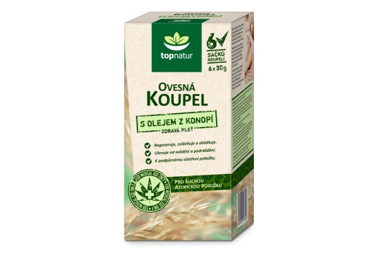 Ovesná koupel s olejem a konopí - expirace