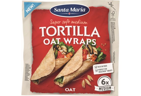 Ovesná tortilla