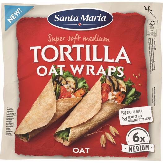 Ovesná tortilla