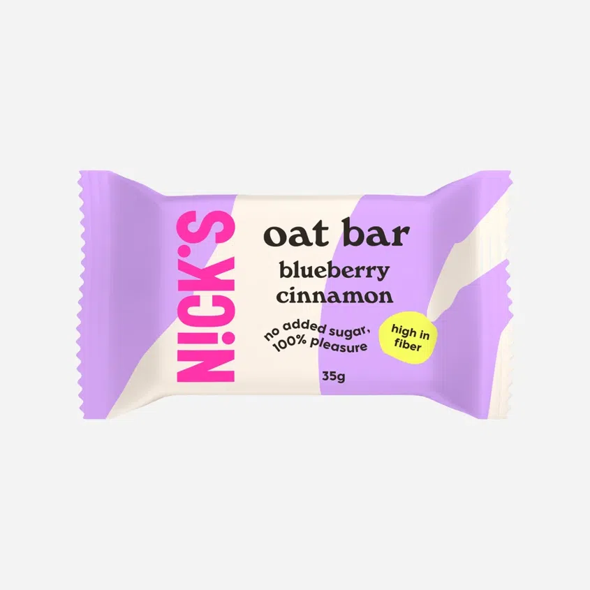 Ovesná tyčinka borůvka a skořice