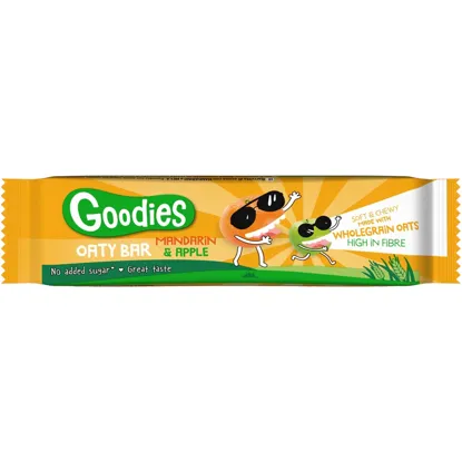Ovesná tyčinka mandarinka a jablko