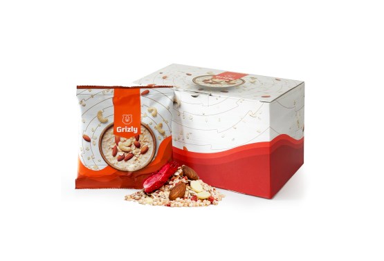 Ovesné kaše bílá čokoláda & jahoda