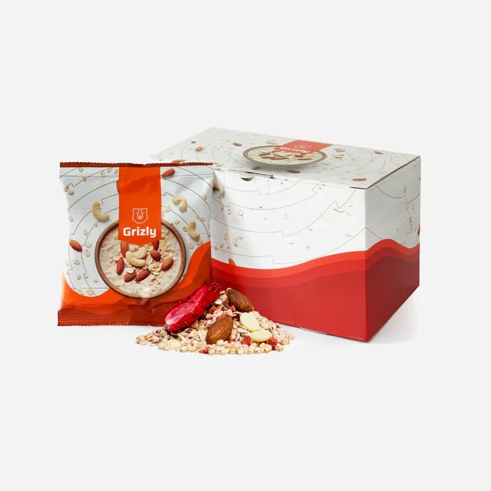 Ovesné kaše bílá čokoláda & jahoda