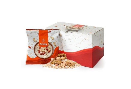 Ovesné kaše karamel & bílá moruše