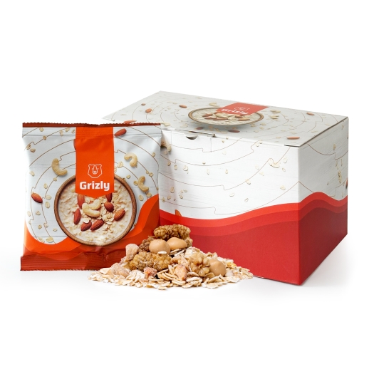 Ovesné kaše karamel & bílá moruše
