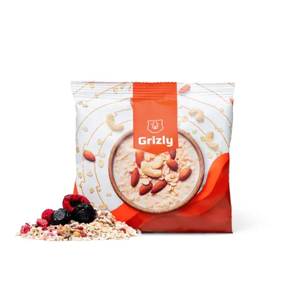 Ovesné kaše malina & borůvka 6 x 600 g
