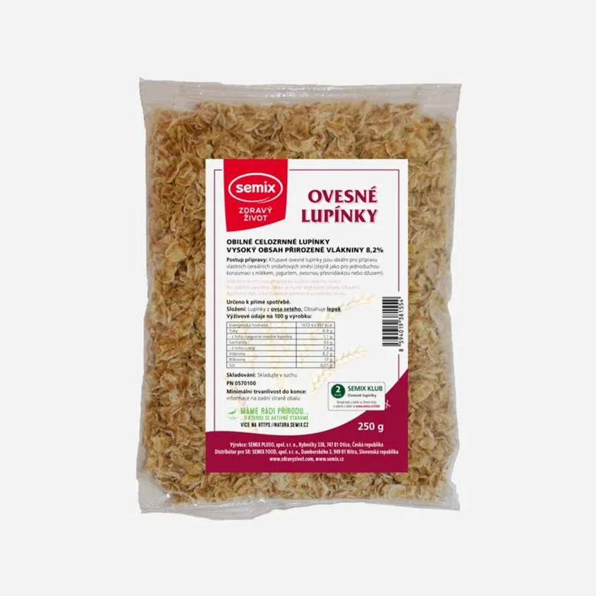 Ovesné křupavé lupínky