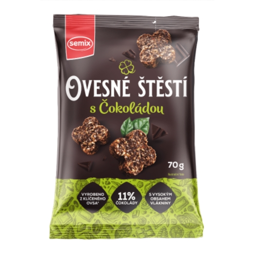 Ovesné štěstí s čokoládou