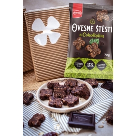 Ovesné štěstí s čokoládou