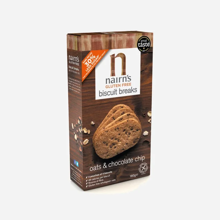 Ovesné sušenky s čokoládou