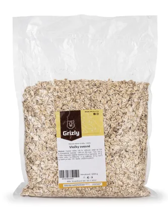 Ovesné vločky 4 x 1000 g