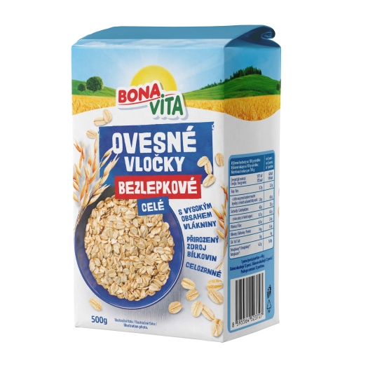 Ovesné vločky bezlepkové celé