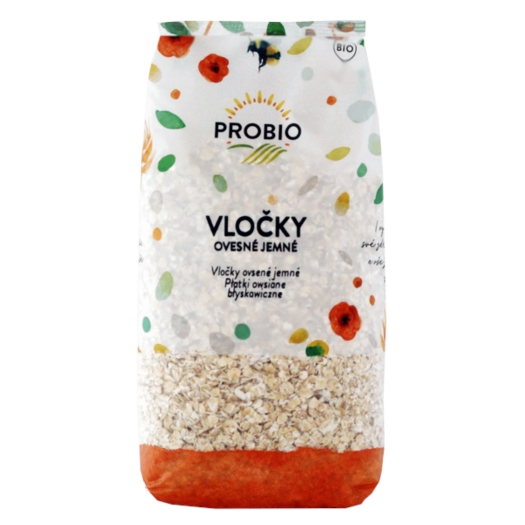 Ovesné vločky jemné BIO