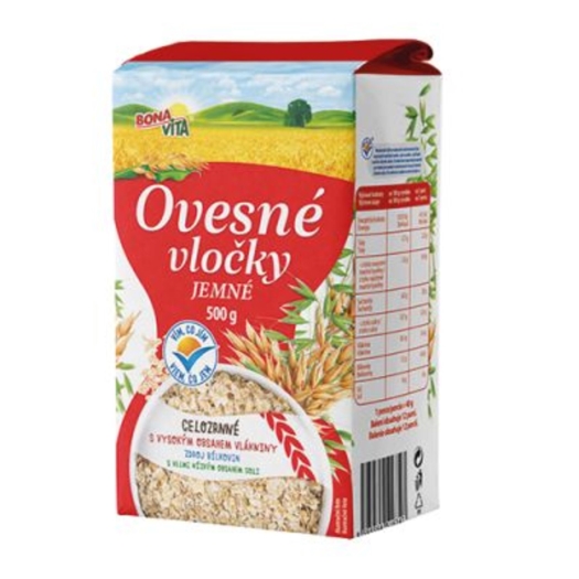 Ovesné vločky jemné