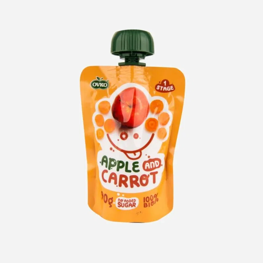 OVKO příkrm jablko, mrkev  BIO