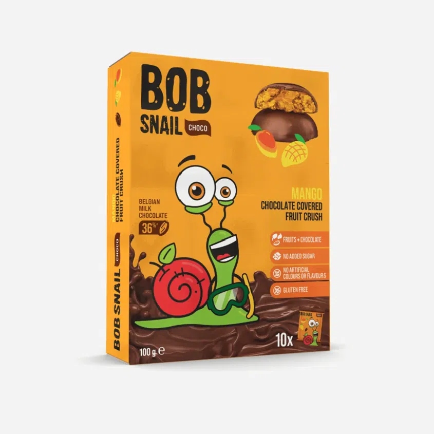 Ovocná pochoutka v mléčné čokoládě mango