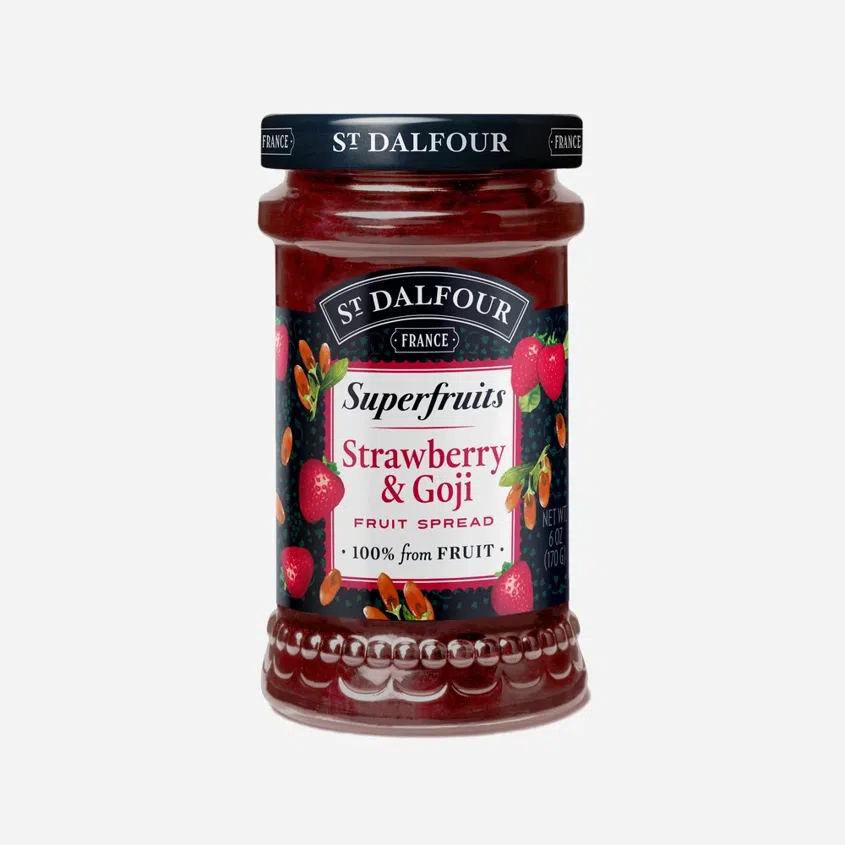 Ovocná pomazánka jahoda a goji