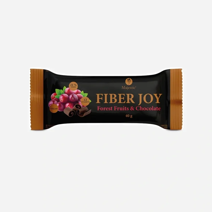 Ovocná tyčinka Fiber Joy Lesní ovoce a čokoláda
