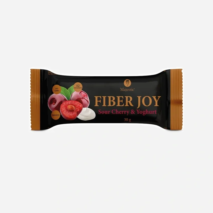 Ovocná tyčinka Fiber Joy višně a jogurt