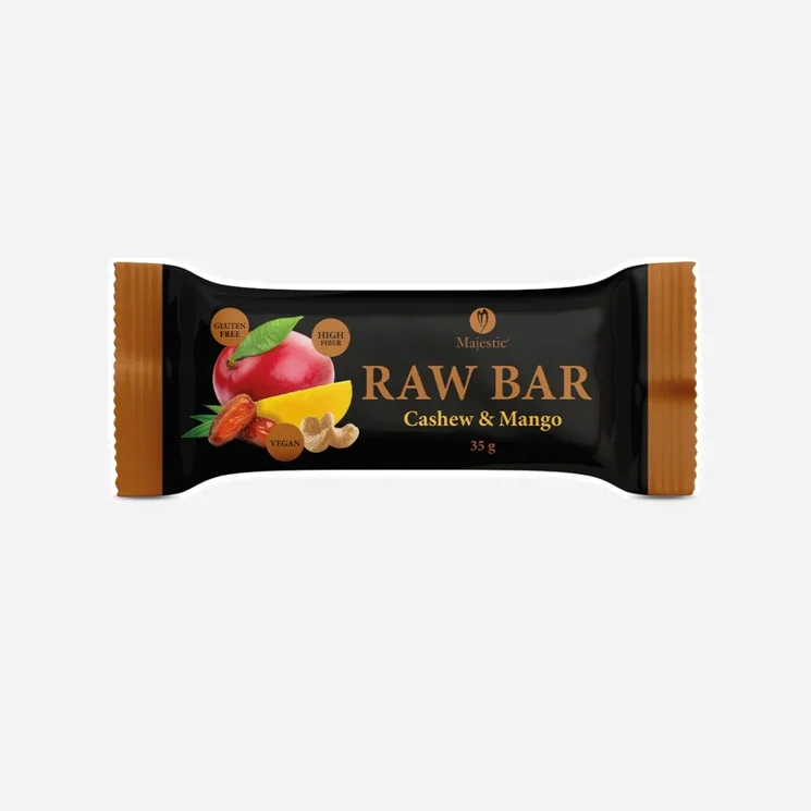Ovocná tyčinka raw bar kešu a mango