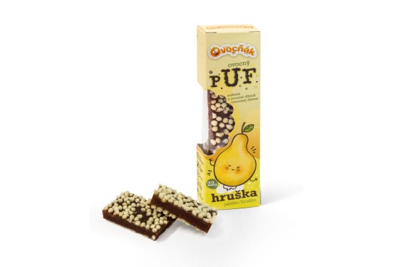 OVOCŇÁK plátky PUF jablko-hruška