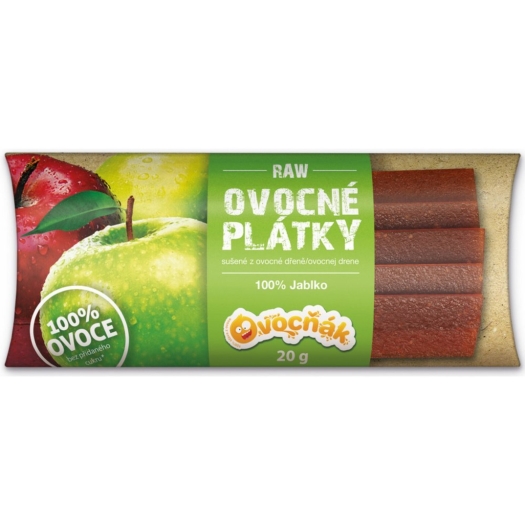 Ovocné plátky jablko 100 %