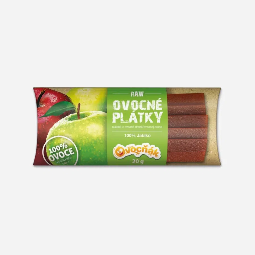 Ovocné plátky jablko 100 %