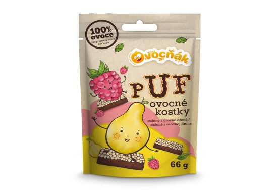Ovocné Puf kostky mix 2chutí