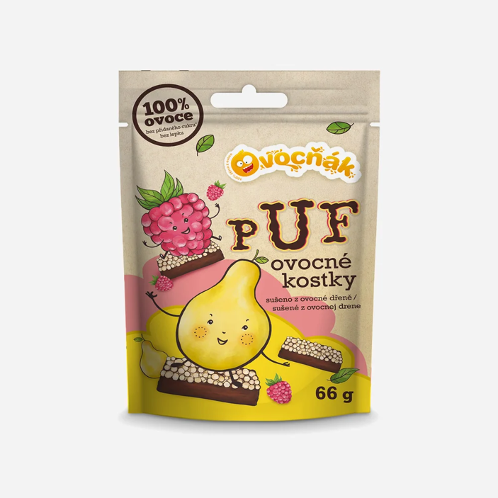 Ovocné Puf kostky mix 2chutí