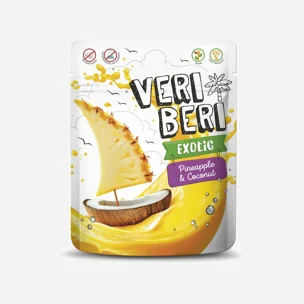 Ovocné stripsy ananas a kokos