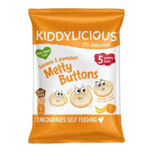 Ovocno-zeleninové knoflíčky banán s dýní (5x6g) multipack expirace