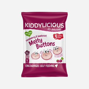 Ovocno-zeleninové knoflíčky malina s řepou (5x6g) multipack