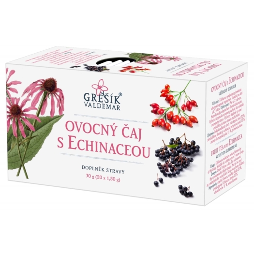 Ovocný čaj s echinaceou 20 sáčků