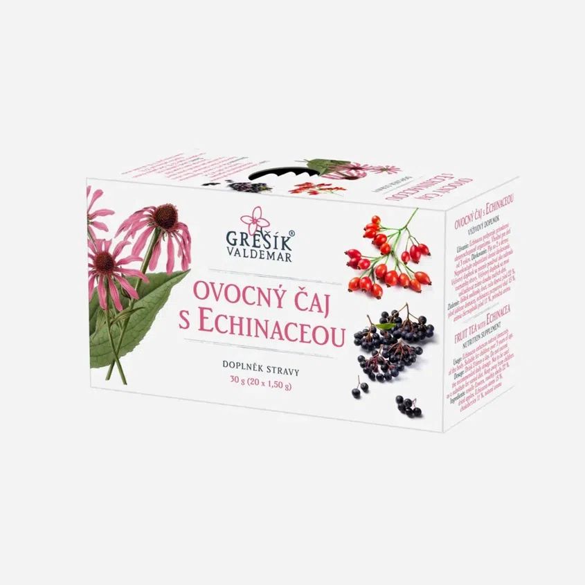 Ovocný čaj s echinaceou 20 sáčků
