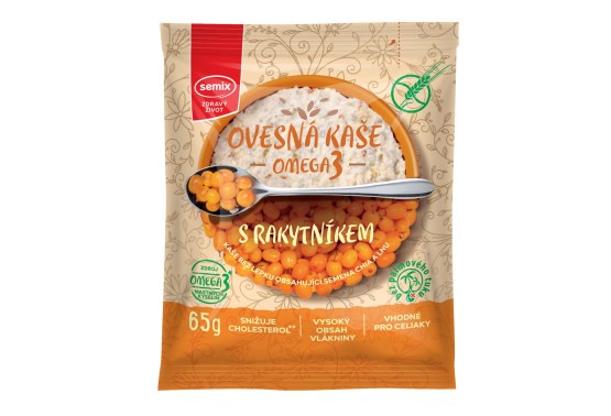 Ovsená kaša Omega3 s rakytníkom bez lepku