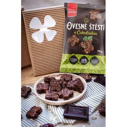 Ovsené šťastie s čokoládou
