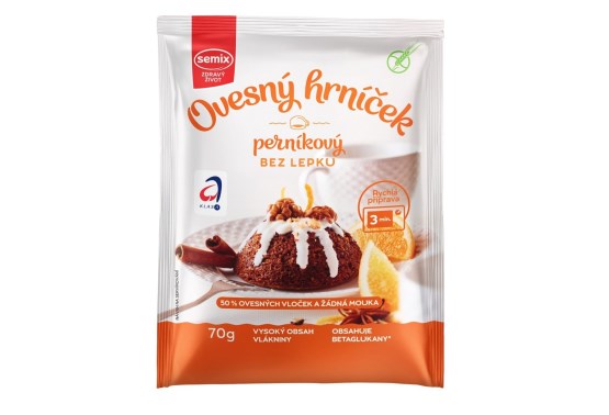 Ovsený hrnček perníkový bez lepku