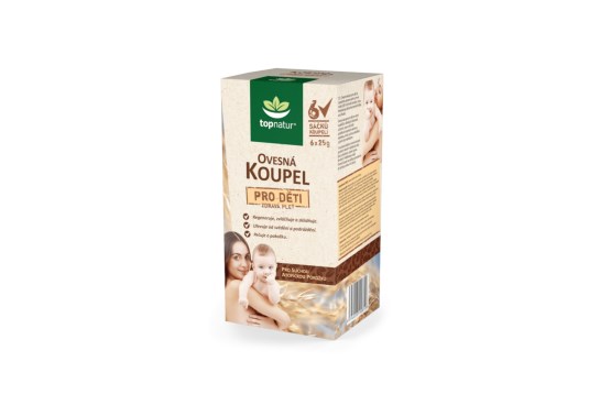 Ovsený kúpeľ pre deti 6 x 25 g