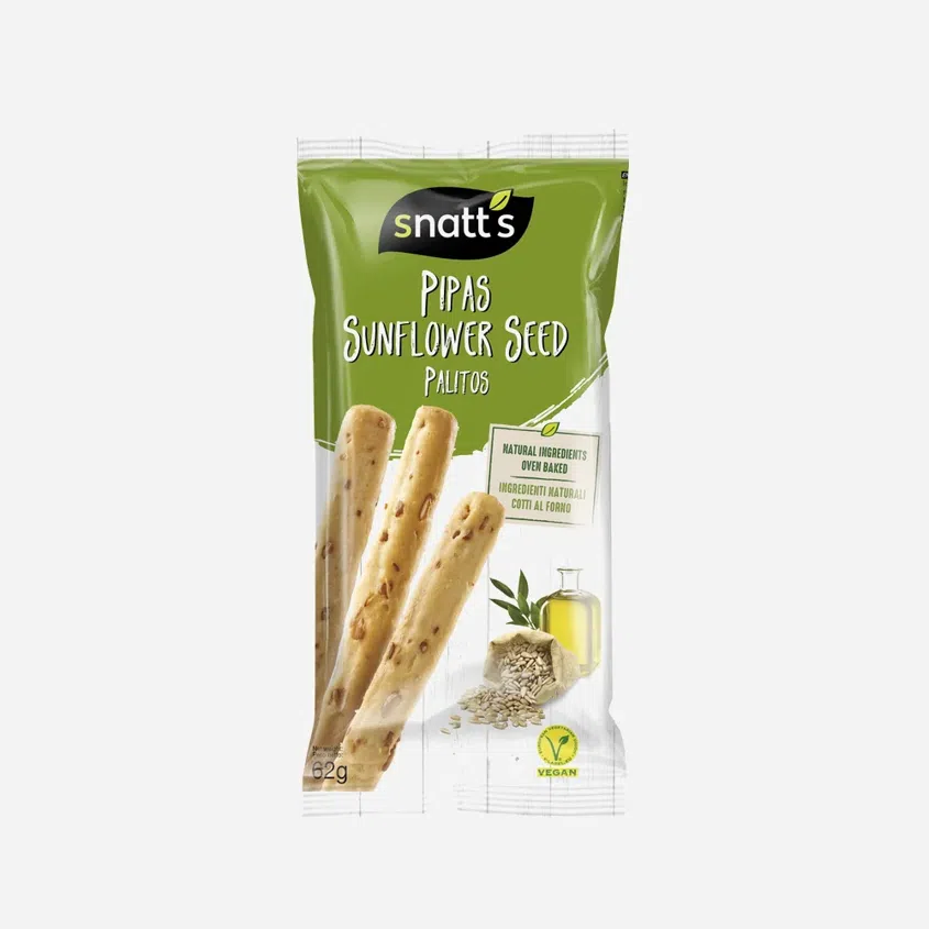 Palitos tyčinky s olivovým olejem a slunečnicovým semínkem