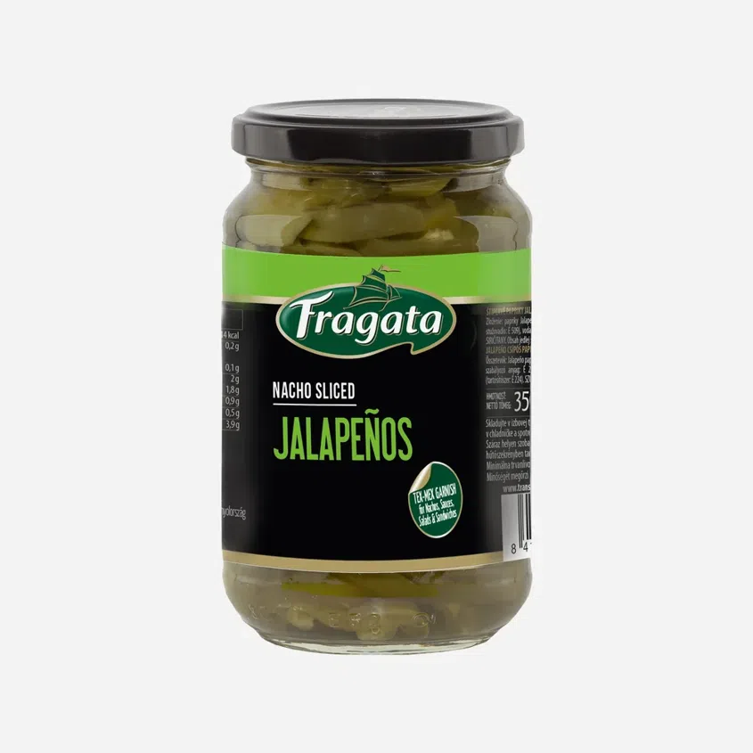 Pálivé papričky Jalapeno krájené