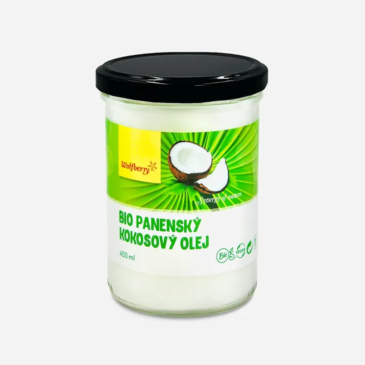 Panenský kokosový olej BIO 6 x 400  ml