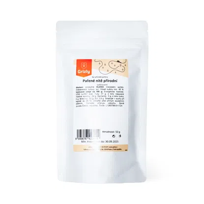 Pařené nitě přírodní lyofilizované 5 x 50 g