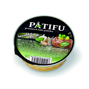 Paštika PATIFU bazalka a česnek