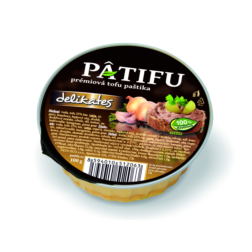 Paštika PATIFU delikates