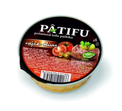 Paštika PATIFU rajče a olivy