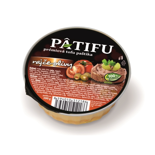 Paštika PATIFU rajče a olivy