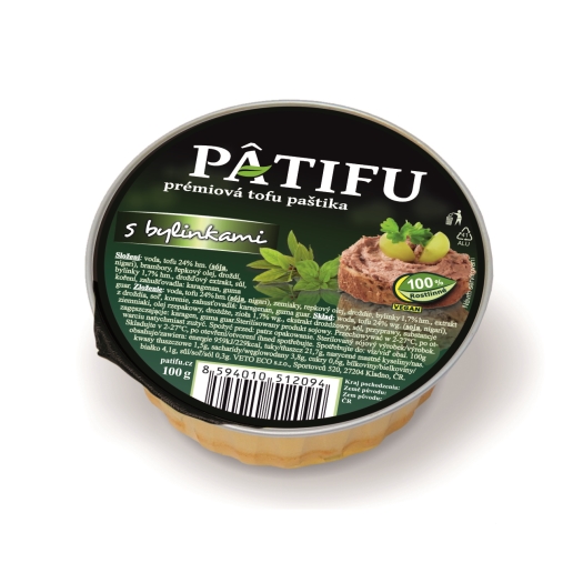 Paštika PATIFU s bylinkami